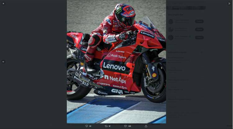 Francesco Bagnaia Makin Optimis Sambut MotoGP 2022 dengan Motor Barunya