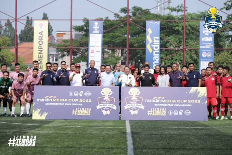 Zainudin Amali Buka dan Berikan Apresiasi Mandiri Media Cup 2023  Memperebutkan Piala Menpora