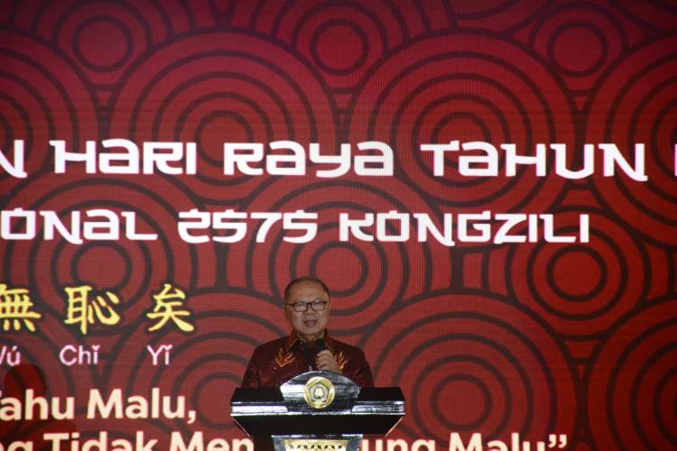 MATAKIN Gelar Perayaan Imlek Nasional 2575 Kongzili di Kelapa Gading, Ini Pesan Budi S Tanuwibowo!
