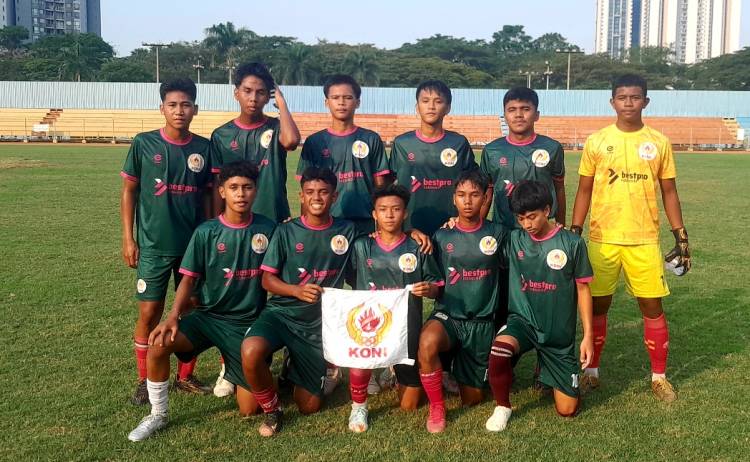 Hasil Imbang Warnai Laga Persahabatan Tim Sepakbola KONI Indonesia VS PPOP DKI Jakarta U16