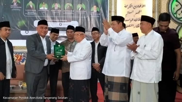 Ma'ruf Amin : Santri Harus Kuasai Ilmu dan Teknologi