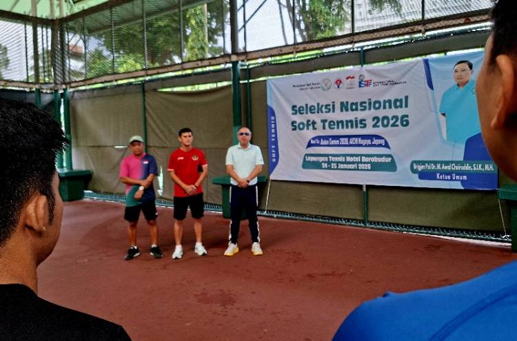 Menjemput Mimpi Asia: PP Pesti Mulai Seleknas Soft Tennis 2026