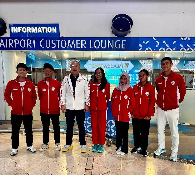 Menuju Panggung Asia, PP Pesti Lepas Lima Atlet Junior Soft Tennis ke India