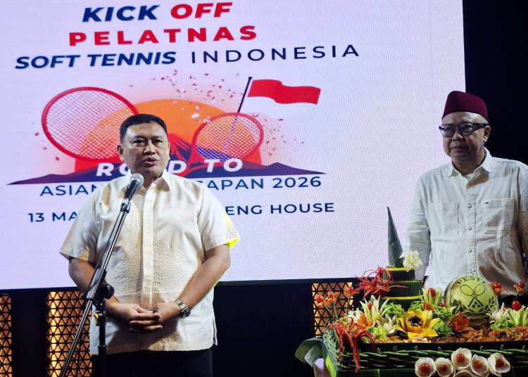 Awal Chairuddin Pimpin Kick Off Pelatnas Soft Tennis, Indonesia Bidik Prestasi di Asian Games 2026