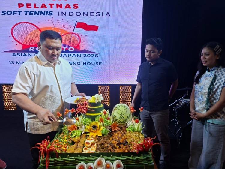 Awal Chairuddin Pimpin Kick Off Pelatnas Soft Tennis, Indonesia Bidik Prestasi di Asian Games 2026