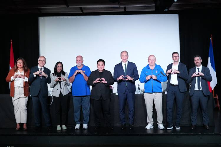 Menpora Erick Dorong Diplomasi Olahraga Lewat Program Sepak BolaWanita Indonesia-Prancis