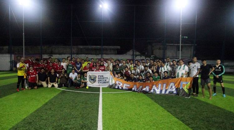 Geothermal Soccer Indonesia Rayakan 1 Tahun Anniversary dengan Gelar Trofeo Antar Perusahaan Panas Bumi