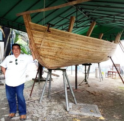 Dosen ITS; Rancang Kapal Berbahan Bambu 