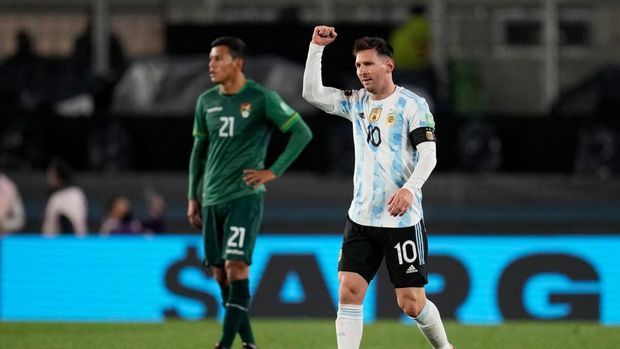 Messi Cetak Hat-trick, Menangi Argentina vs Bolivia