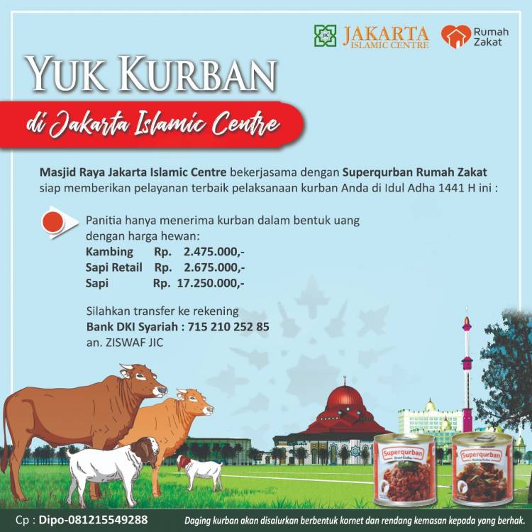 JIC SuperQurban 2020; Gandeng Rumah Zakat