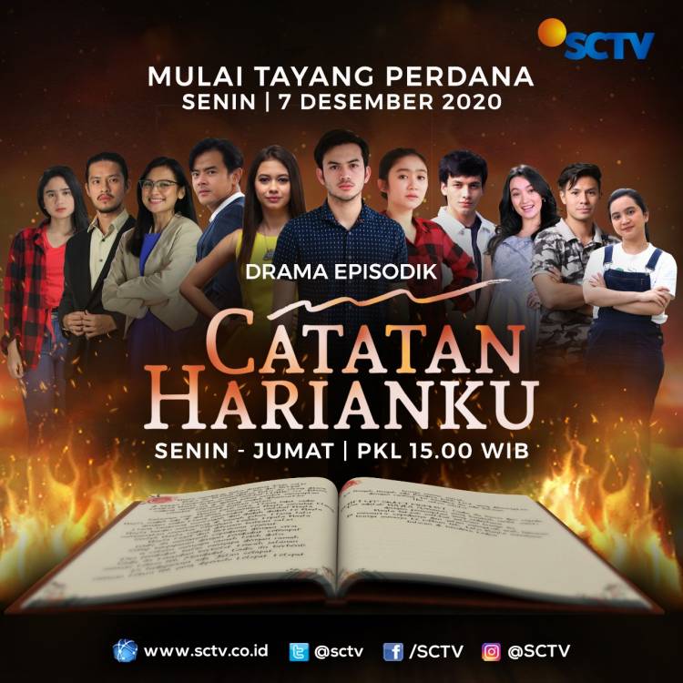 “CATATAN HARIANKU” Di SCTV; Ada Jefri NichoL Cs