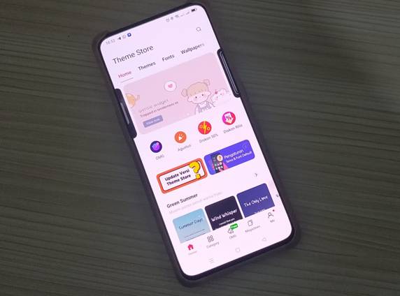 Cari Tema Gratis untuk Ponsel OPPO via Theme Store 