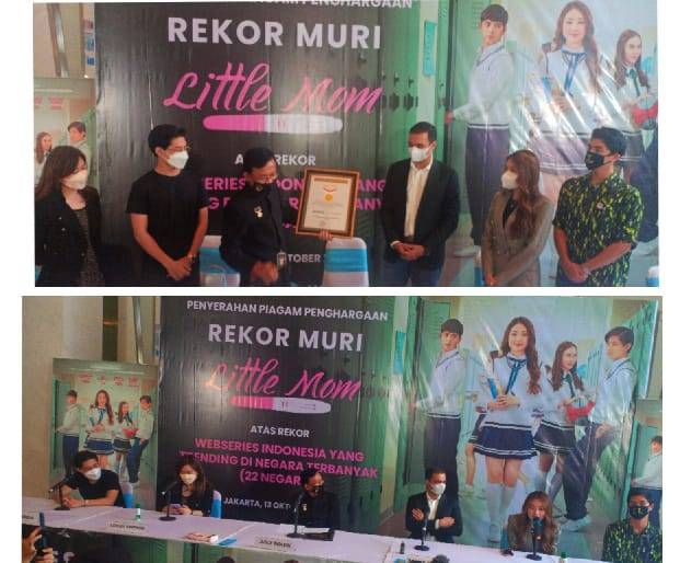 LITTLE MOM Raih Rekor MURI; Webseries WeTV