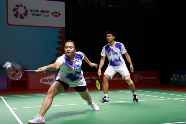 Main Tanpa Beban, Harapan Melati di Fase Grup BWF World Tour Finals 2021