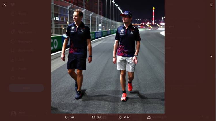 Jelang Hadapi Duel Penentuan di Jeddah, Verstappen dan Hamilton Santai