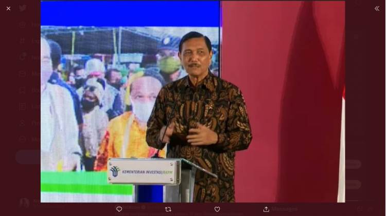 Luhut Berharap Momentum Pemulihan Ekonomi Terus Terjaga