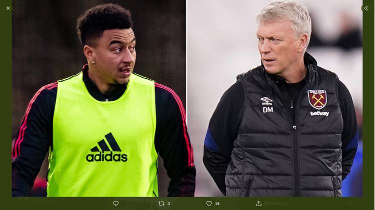 Moyes Akui Tak Senang Lihat Lingard di Manchester United