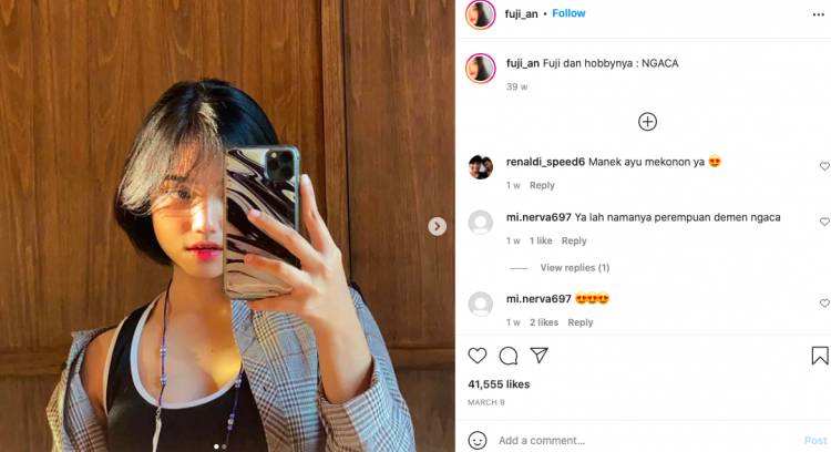 Punya 4,3 Juta Followers IG, Ini Alasan Fuji Tolak Tawaran Endorsement