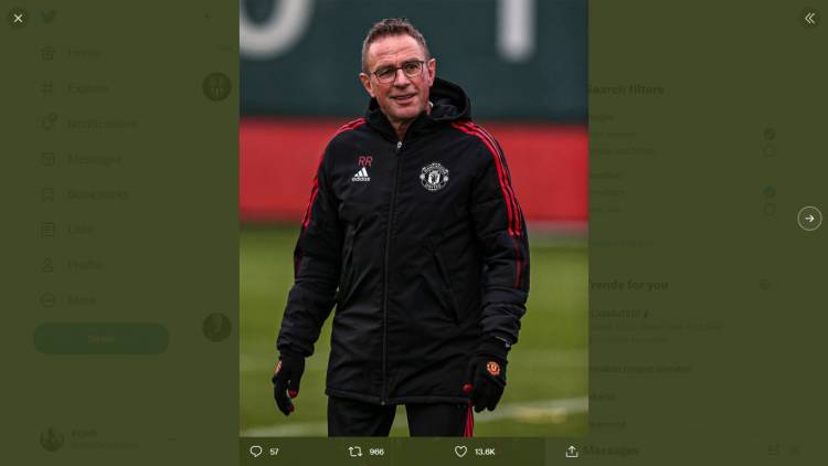 Rangnick Belum Mau Bicara Soal Rencana Transfer MU