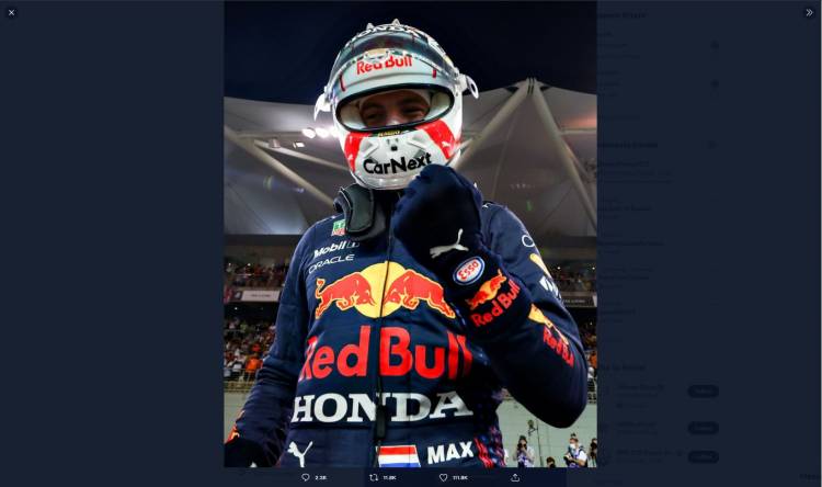 Bintang Manchester City Pilih Dukung Max Verstappen Ketimbang Lewis Hamilton