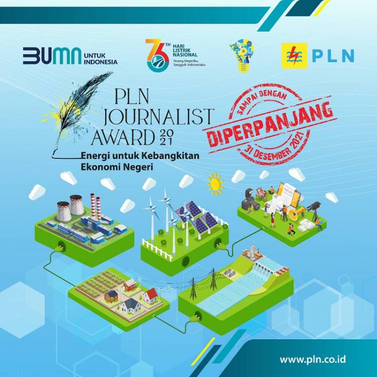 PLN Journalist Award  diperpanjang Hingga Akhir Desember