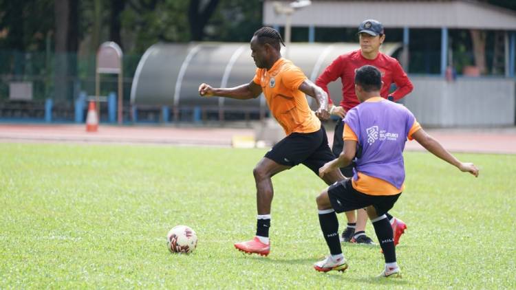 Shin Tae-yong Matangkan Strategi Timnas Indonesia untuk Bungkam Malaysia Besok