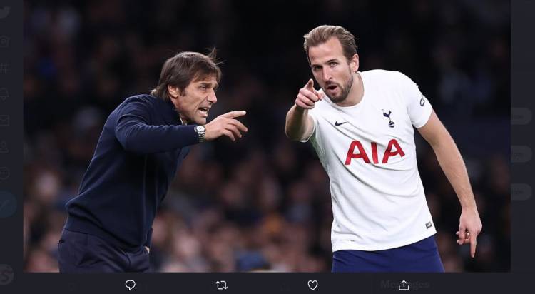 Conte Akui Apa yang Terjadi dengan Harry Kane Sangat Aneh