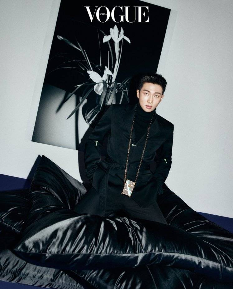 Wawancara dengan Vogue. RM BTS Blak-blakan soal Tekanan Berat jadi Leader BTS selama 2021