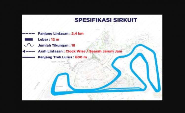 Alasan Ancol Gantikan Monas Jadi Lokasi Formula E Jakarta 2022