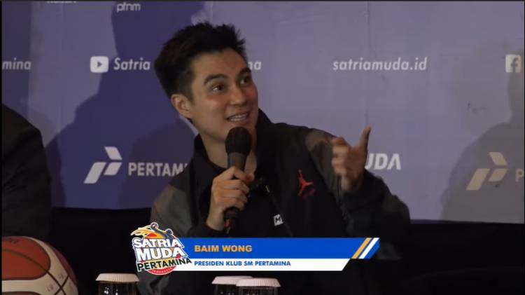 Satria Muda Resmi Perkenalkan Baim Wong sebagai Presiden Klub