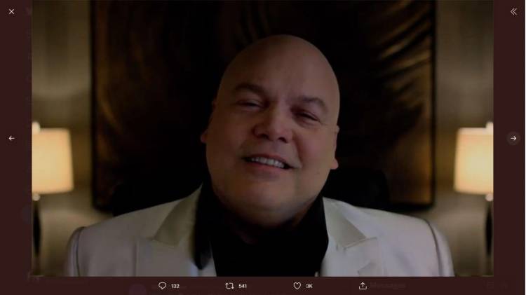 Pemeran Kingpin Konfirmasi Karakternya di Hawkeye dan Daredevil Sama