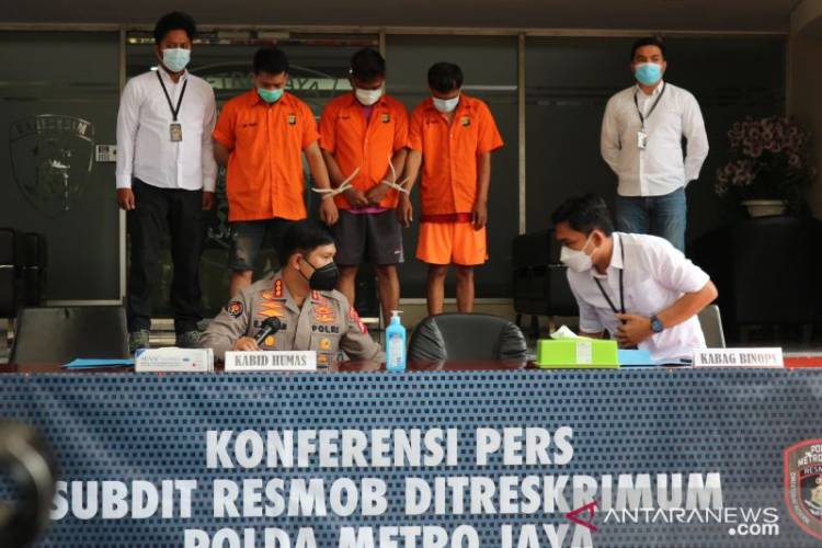 Polda Metro Jaya Tangkap Komplotan Rampok Wanita yang Laporannya Ditolak