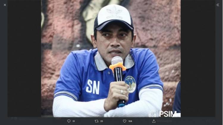 Tunduk dari RANS Cilegon FC, Pelatih PSIM Buka Suara