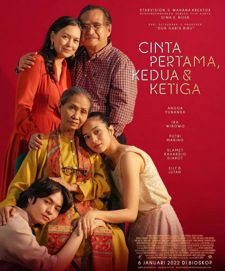 Cinta Pertama, Kedua & Ketiga; Tayang 06 Januari 2022