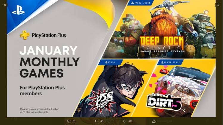 Deretan Game yang Akan Hadir di PlayStation Plus Januari 2022    