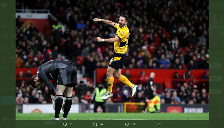 Joao Moutinho dan Rekor di Old Trafford