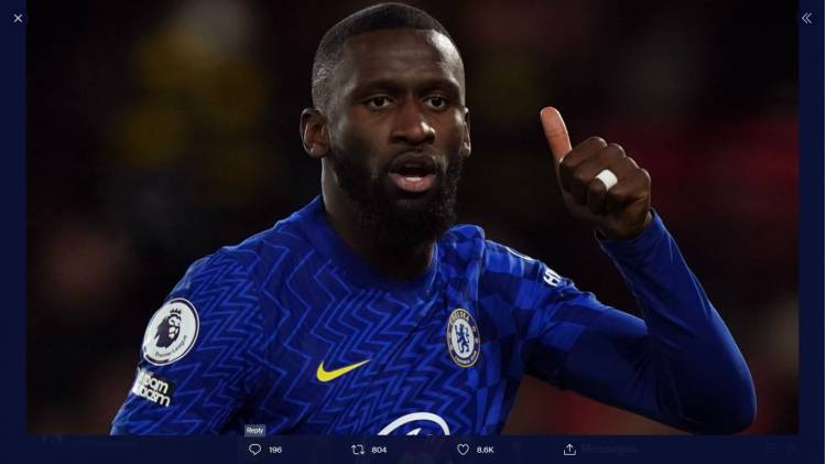 Barcelona Pantau Perkembangan Kontrak Antonio Rudiger