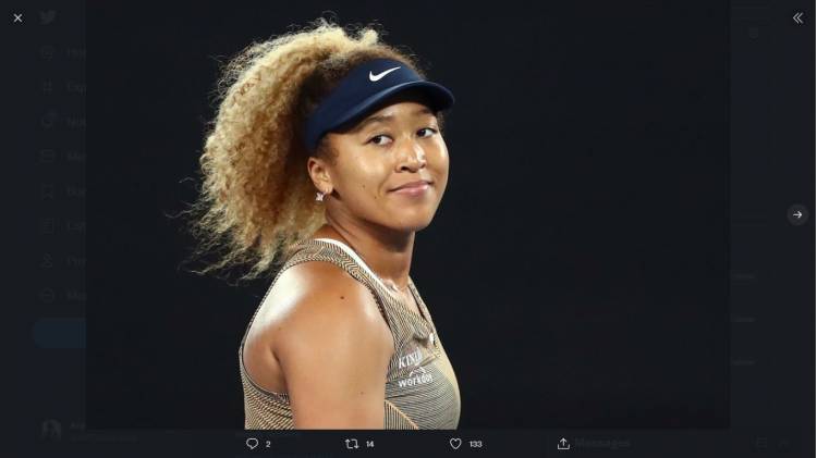 Kelelahan, Naomi Osaka Mundur dari Kompetisi Pemanasan Australia Open