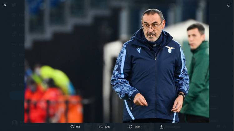 Maurizio Sarri: Lazio Butuh Pemain Baru