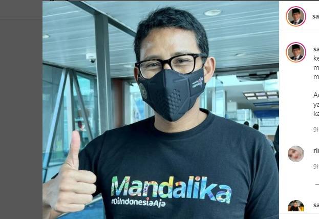 Sandiaga Uno Yakin MotoGP di Mandalika Bakal Dongkrak UMKM Lokal