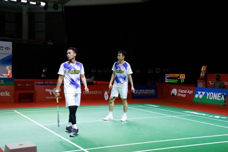 Hasil India Open 2022: Ahsan/Hendra Lolos ke Perempatfinal, Kalahkan Wakil Tuan Rumah