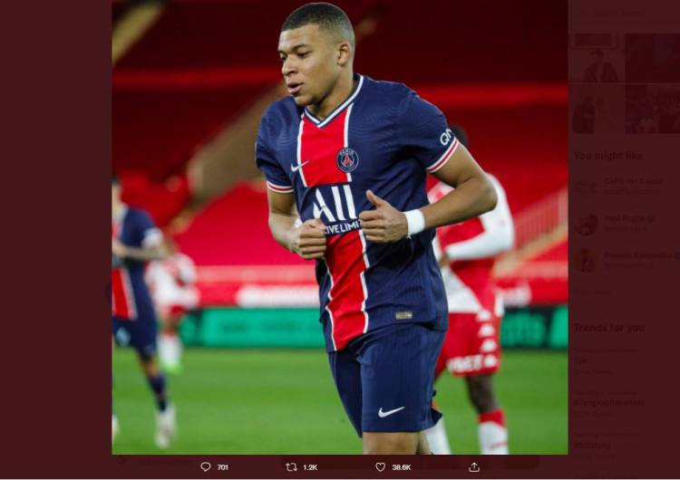 Masih Mungkin Bertahan, Kylian Mbappe Ditawari PSG Kontrak Baru