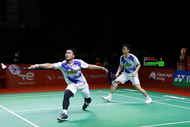 Kalahkan Wakil Malaysia, Ahsan/Hendra Lolos ke Final India Open 2022