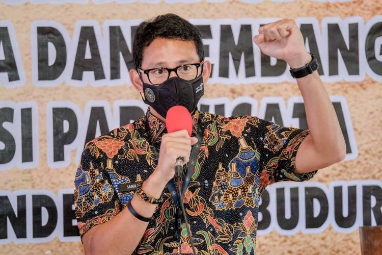 Menparekraf Sandiaga Uno Ajak Masyarakat di Kawasan Desa Wisata Terus Berinovasi