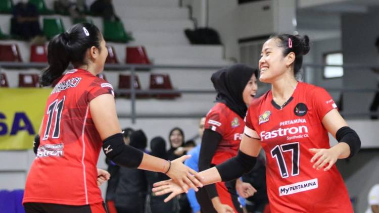 Jakarta Pertamina Fastron Kunci Status Juara Putaran I Proliga 2022 Kategori Putri