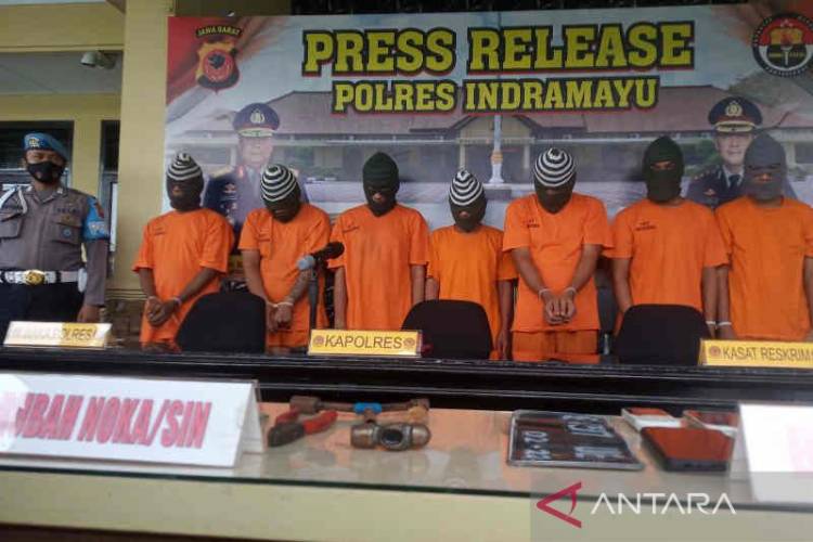 Jaringan Penadah Curanmor Dibongkar Polisi di Indramayu