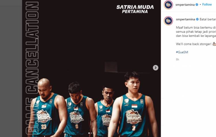 Badai Covid-19 Menerpa IBL 2022, Seluruh Laga Hari Ini Batal Digelar