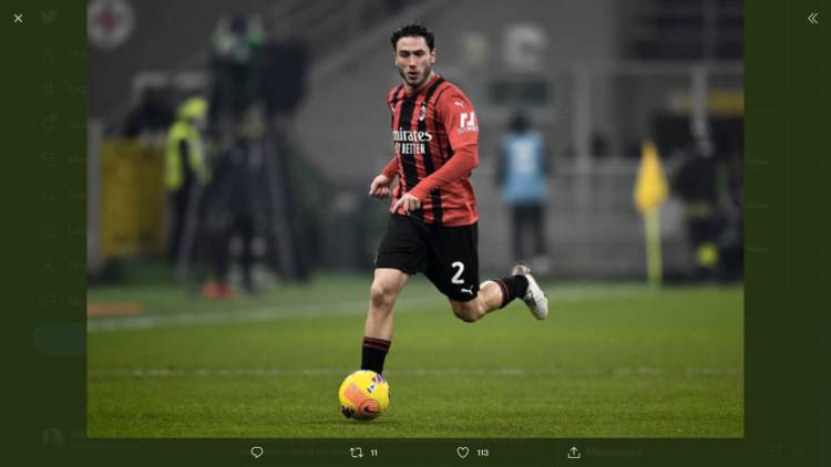 Davide Calabria Ucap Sumpah Setia Kepada AC Milan