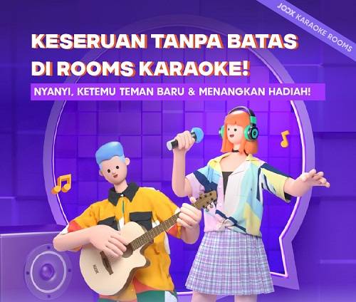 JOOX Meluncurkan Fitur Baru Karaoke ROOMS untuk Hangout Virtual  