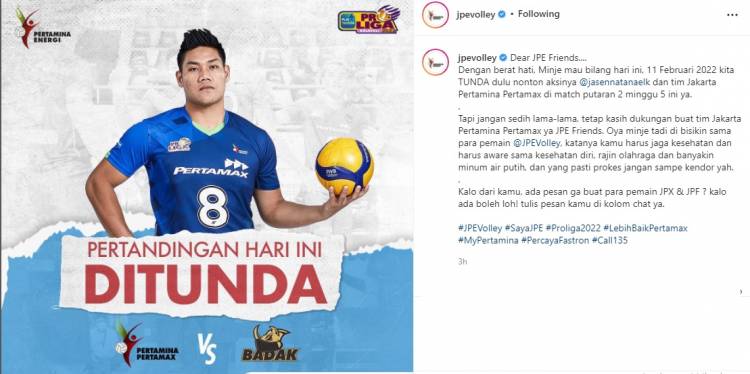 Badai Covid-19 Melanda, Proliga 2022 Terpaksa Tunda Satu Laga